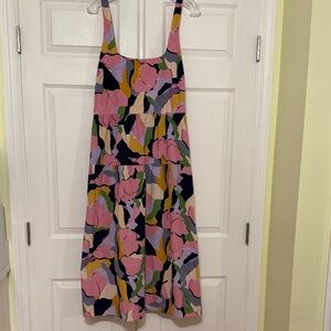 Ava & Viv Floral Sleeveless Dress - Multicolor